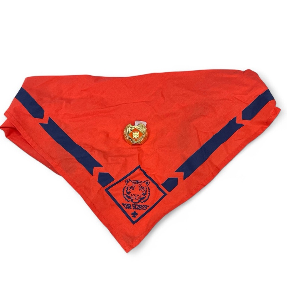 Cub Scouts Tiger Scarf and Slide Neck